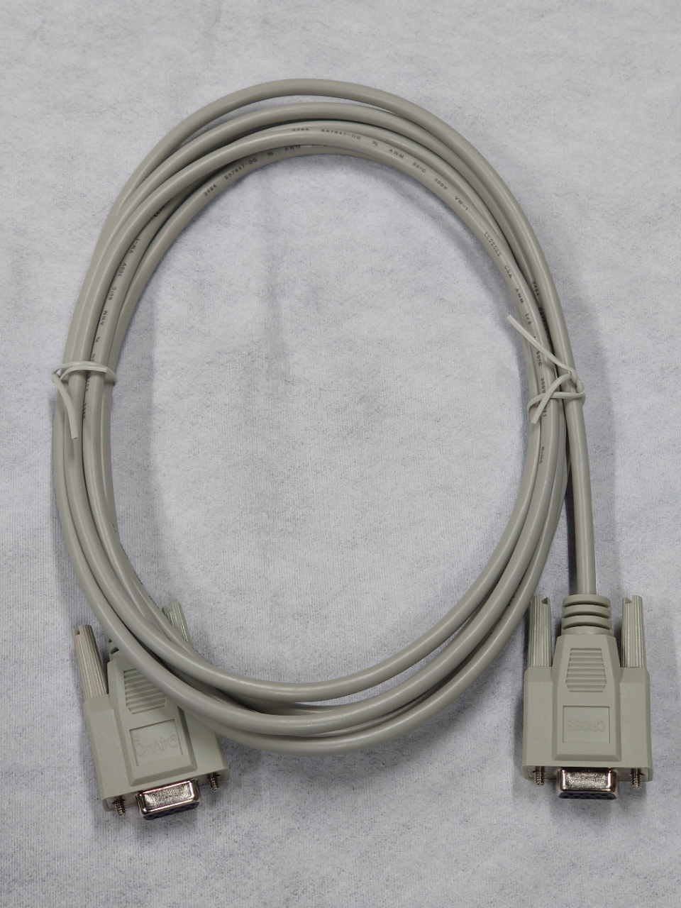 NULL MODEM CABLE DB9 Female to DB9 Female